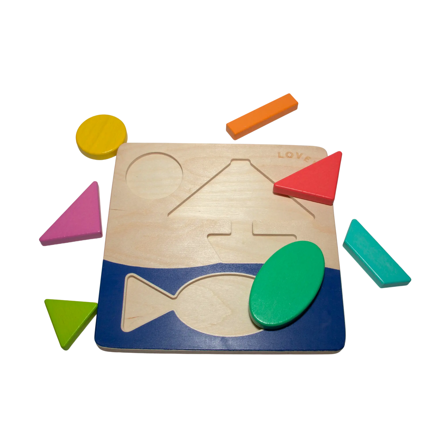 Puzzle en bois recto-verso Keedy : Jeux de Qualité Reconditionnés