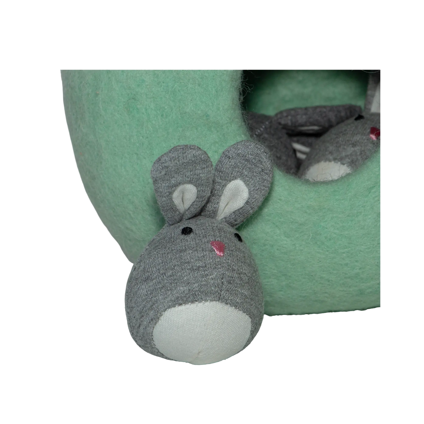 3 lapins et leur terrier feutré Keedy : Jeux de Qualité Reconditionnés