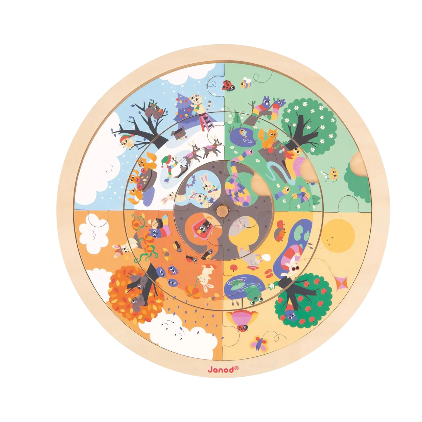 Janod - Puzzle d'observation Keedy : Jeux de Qualité Reconditionnés