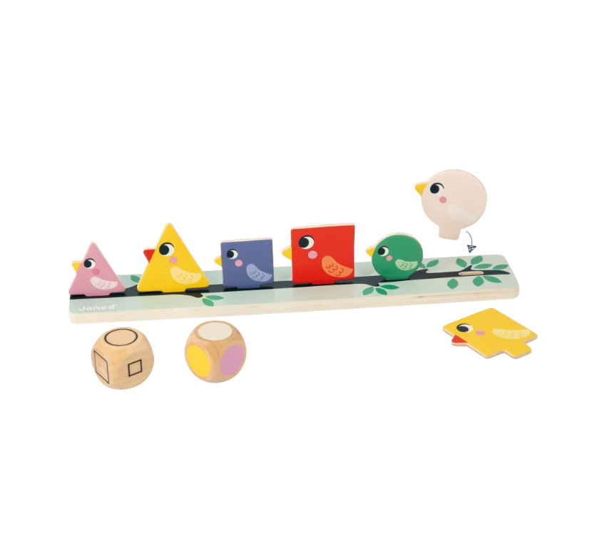 Janod - tri des formes, tailles et couleurs Keedy : Jeux de Qualité Reconditionnés