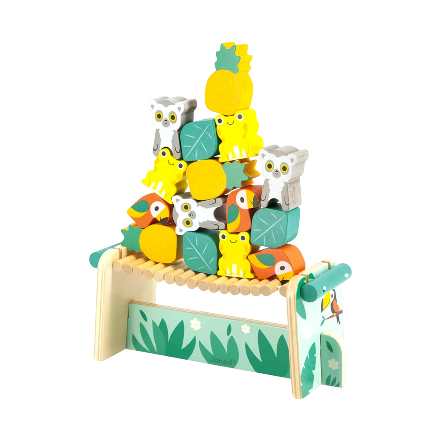 Janod - Tropical Tropik Balancing Game Keedy : Jeux de Qualité Reconditionnés