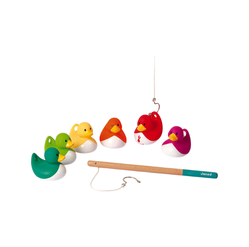 Janod - Pêche aux canards Ducky Keedy : Jeux de Qualité Reconditionnés
