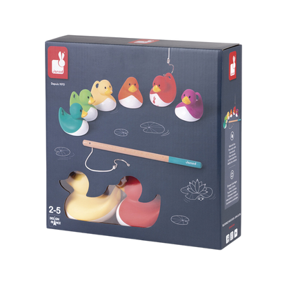 Janod - Pêche aux canards Ducky Keedy : Jeux de Qualité Reconditionnés