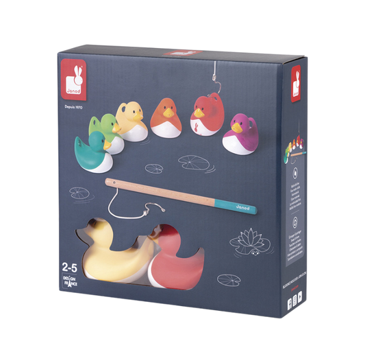 Janod - Pêche aux canards Ducky Keedy : Jeux de Qualité Reconditionnés