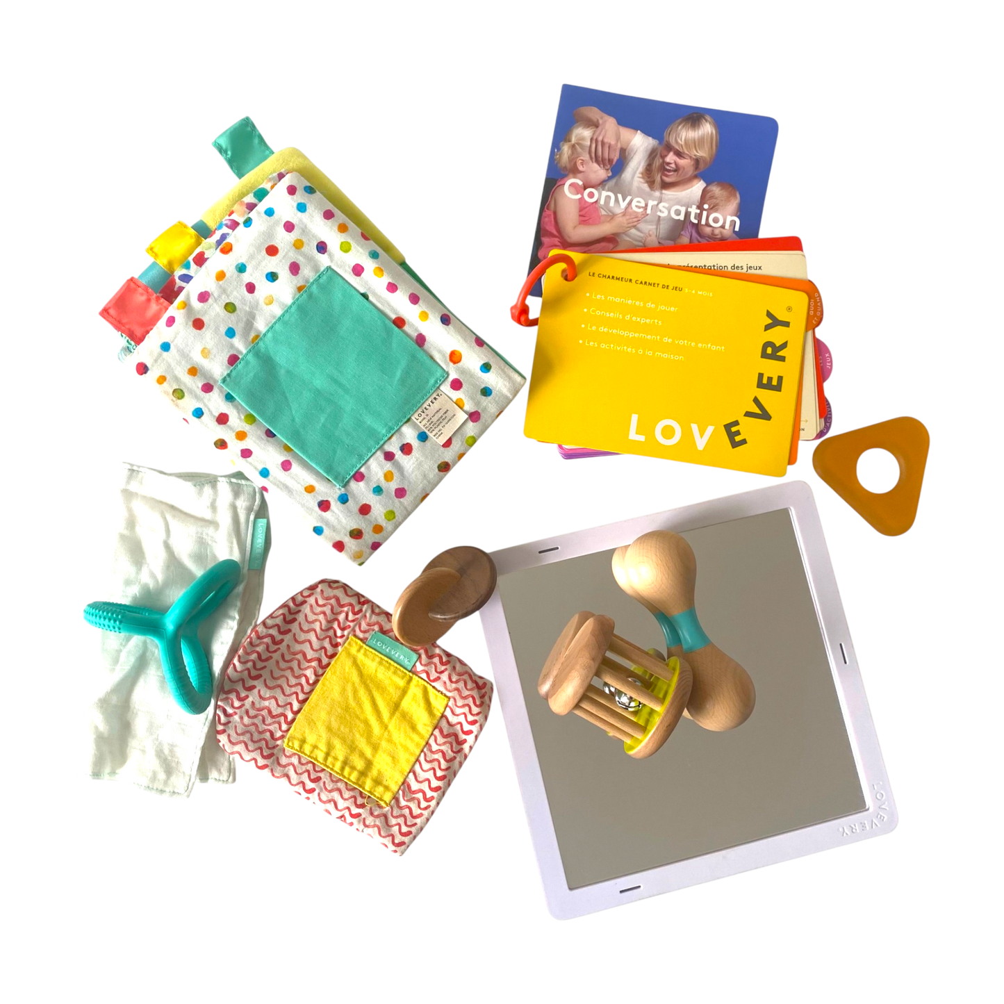 Kit de Jeu complet Lovevery - Le charmeur (3-4 mois)