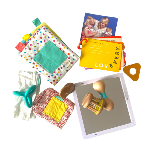 Kit de Jeu complet Lovevery - Le charmeur (3-4 mois)