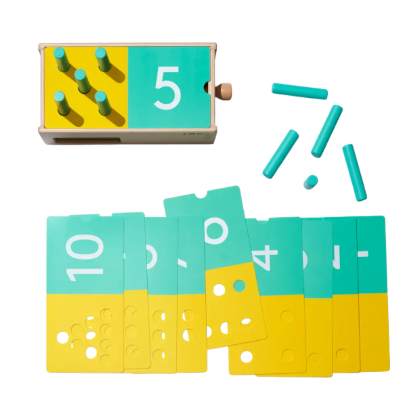 Lovevery - Boîte à compter en bois