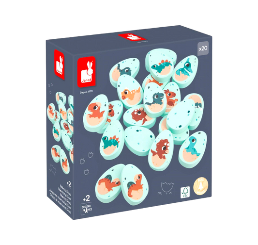 Janod - Mémo Dino Keedy : Jeux de Qualité Reconditionnés