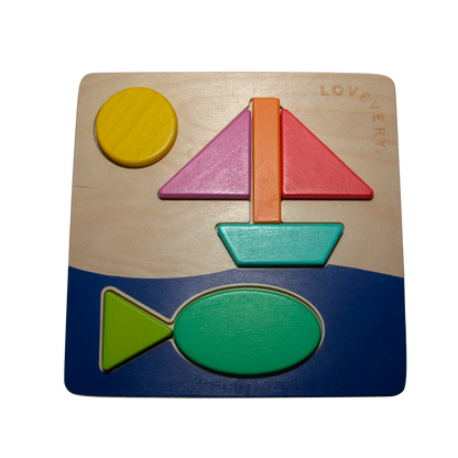 Puzzle en bois recto-verso