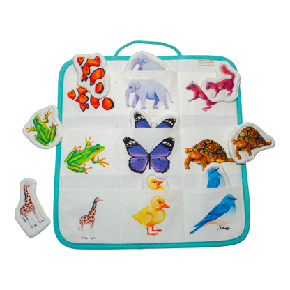 Pochette des petites bêtes molletonnées