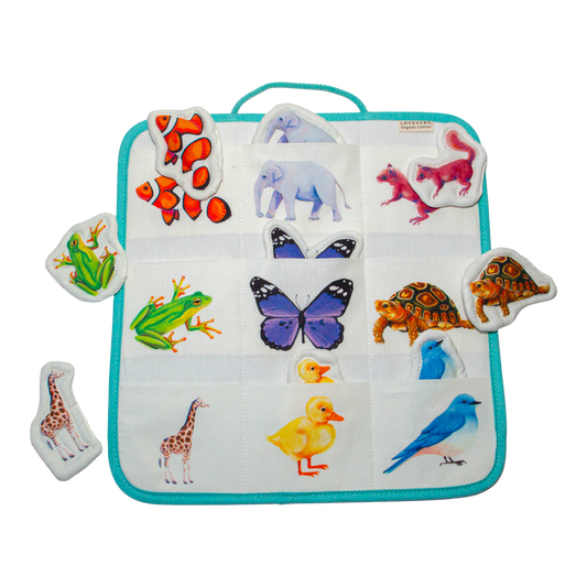 Pochette des petites bêtes molletonnées