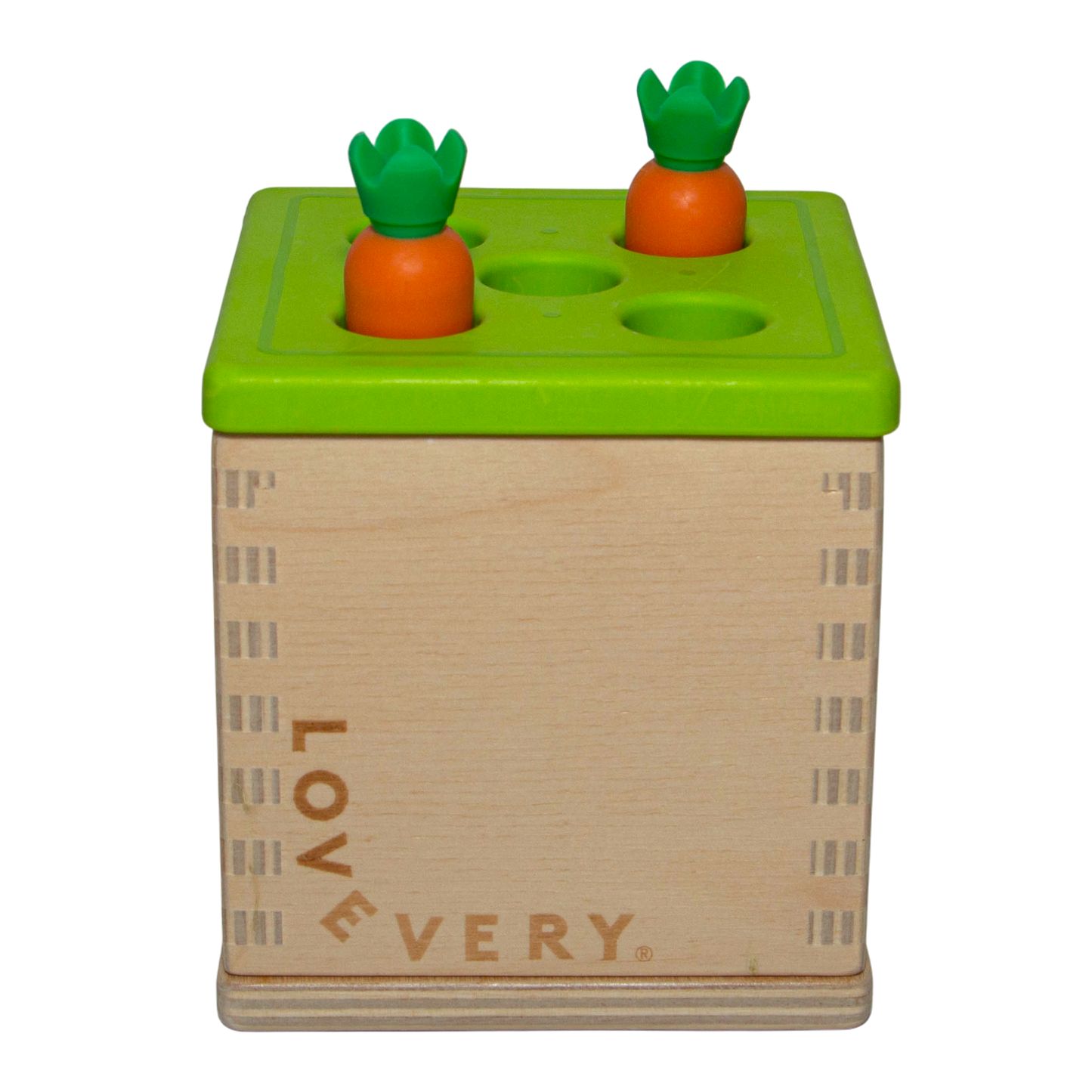 Tirelire de bois