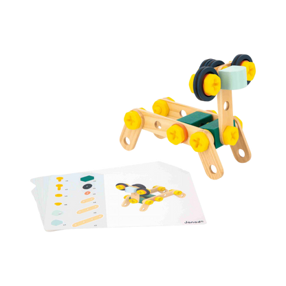Janod - Baril Brico'Kids 50 pièces (bois)